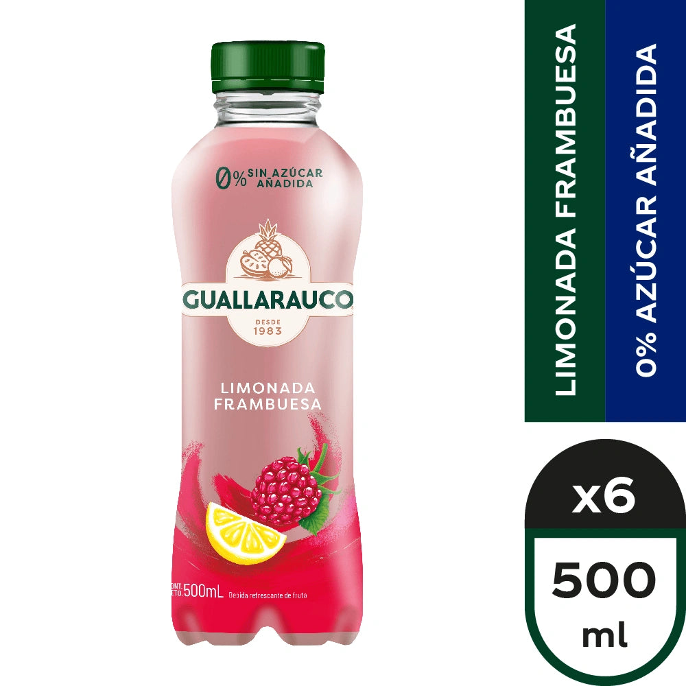 LIMINADA FRAMBUESA SIN AZUCAR 500CC X6 UN - Bar Abierto Tienda de Licores
