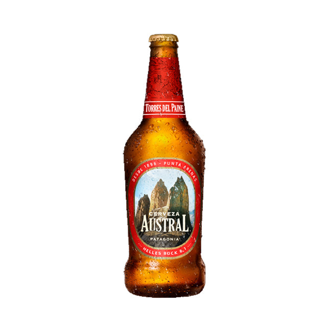 CERVEZA AUSTRAL TORRES DEL PAINE 500CC (12 UNIDADES) - Bar Abierto Tienda de Licores