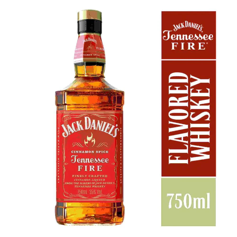 WHISKEY JACK DANIEL'S FIRE 750CC - Bar Abierto Tienda de Licores