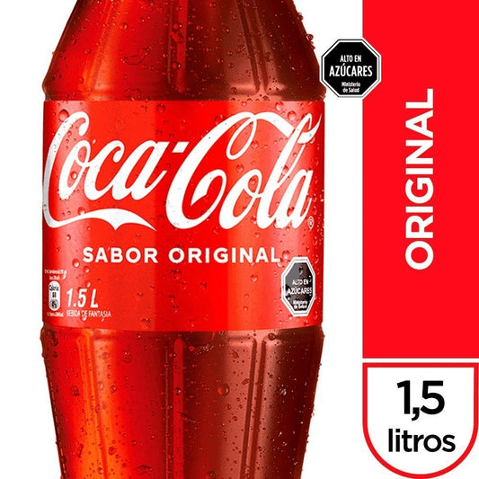 COCA COLA ORIGINAL 1,5 LT 6 UNIDADES - Bar Abierto Tienda de Licores
