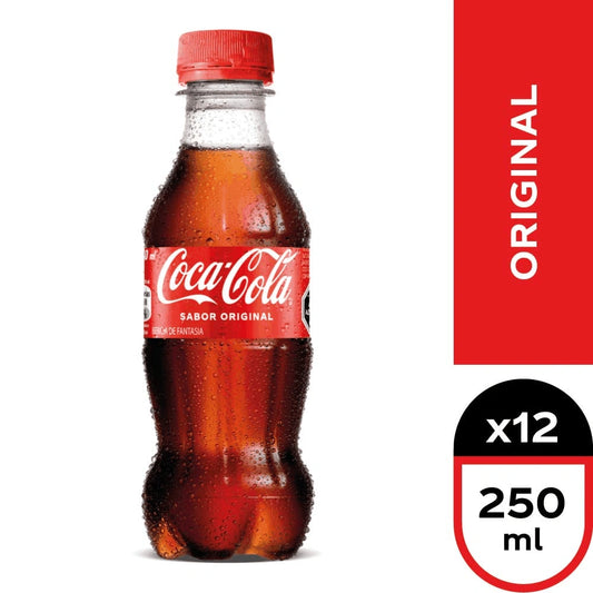 COCA COLA ORIGINAL 250cc 12 UNIDADES - Bar Abierto Tienda de Licores