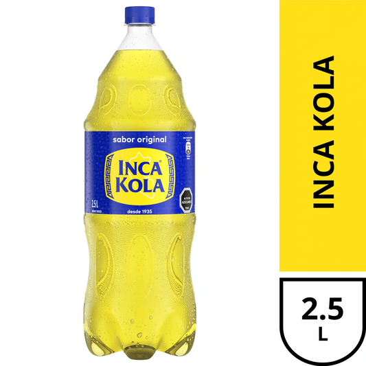 INCA KOLA 2,5 LT 6 UNIDADES - Bar Abierto Tienda de Licores