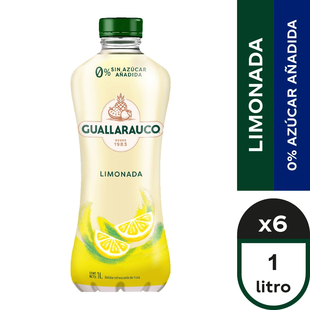 LIMONADA SIN AZUCAR 1LT X6 UN - Bar Abierto Tienda de Licores