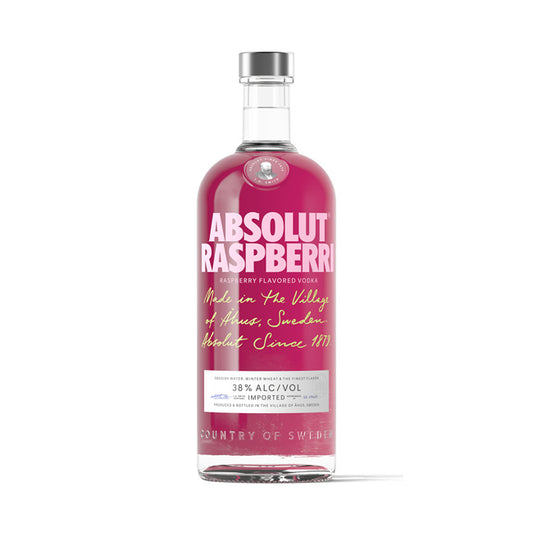 VODKA ABSOLUT RASPBERRI 750CC