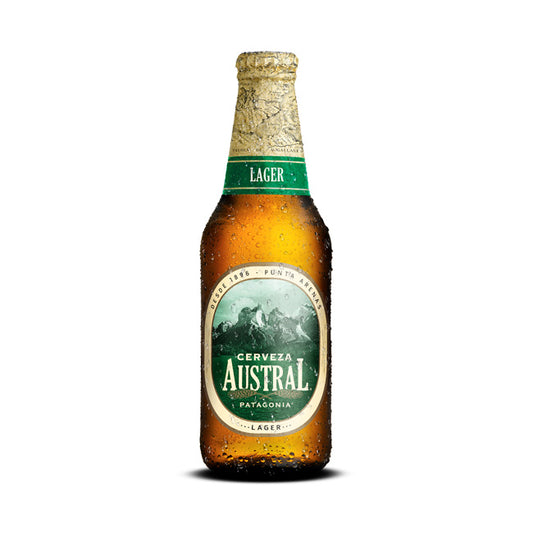 CERVEZA AUSTRAL LAGER 330CC (12 UNIDADES) - Bar Abierto Tienda de Licores