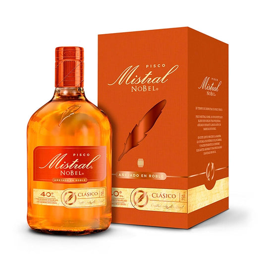 PISCO MISTRAL NOBEL 750CC - Bar Abierto Tienda de Licores