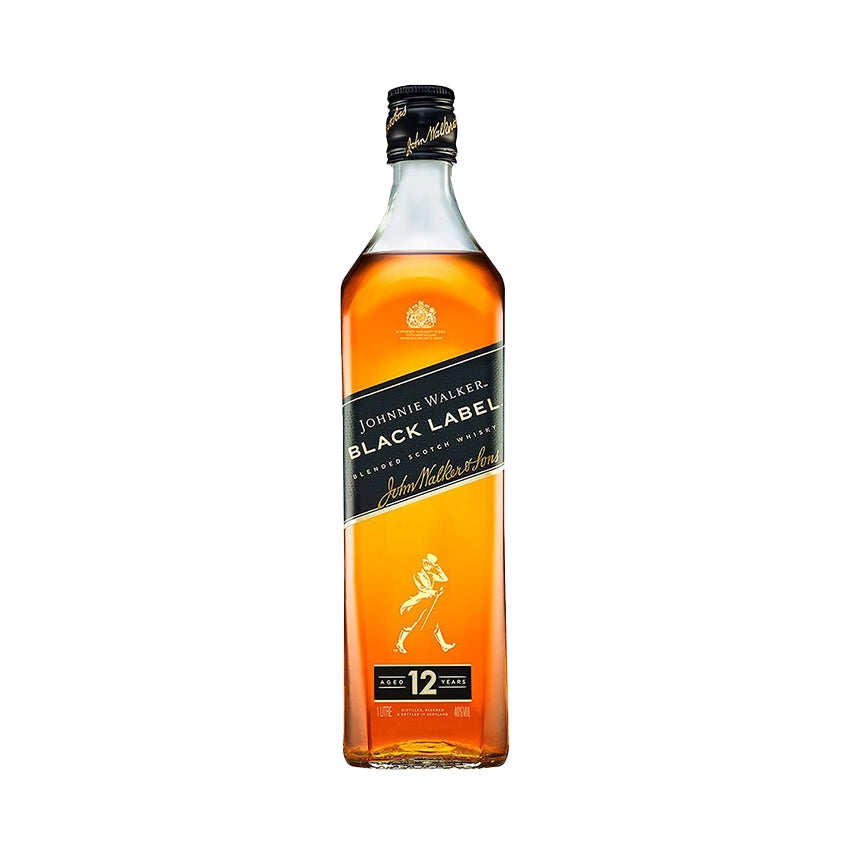 WHISKY JOHNNIE WALKER BLACK LABEL 1L