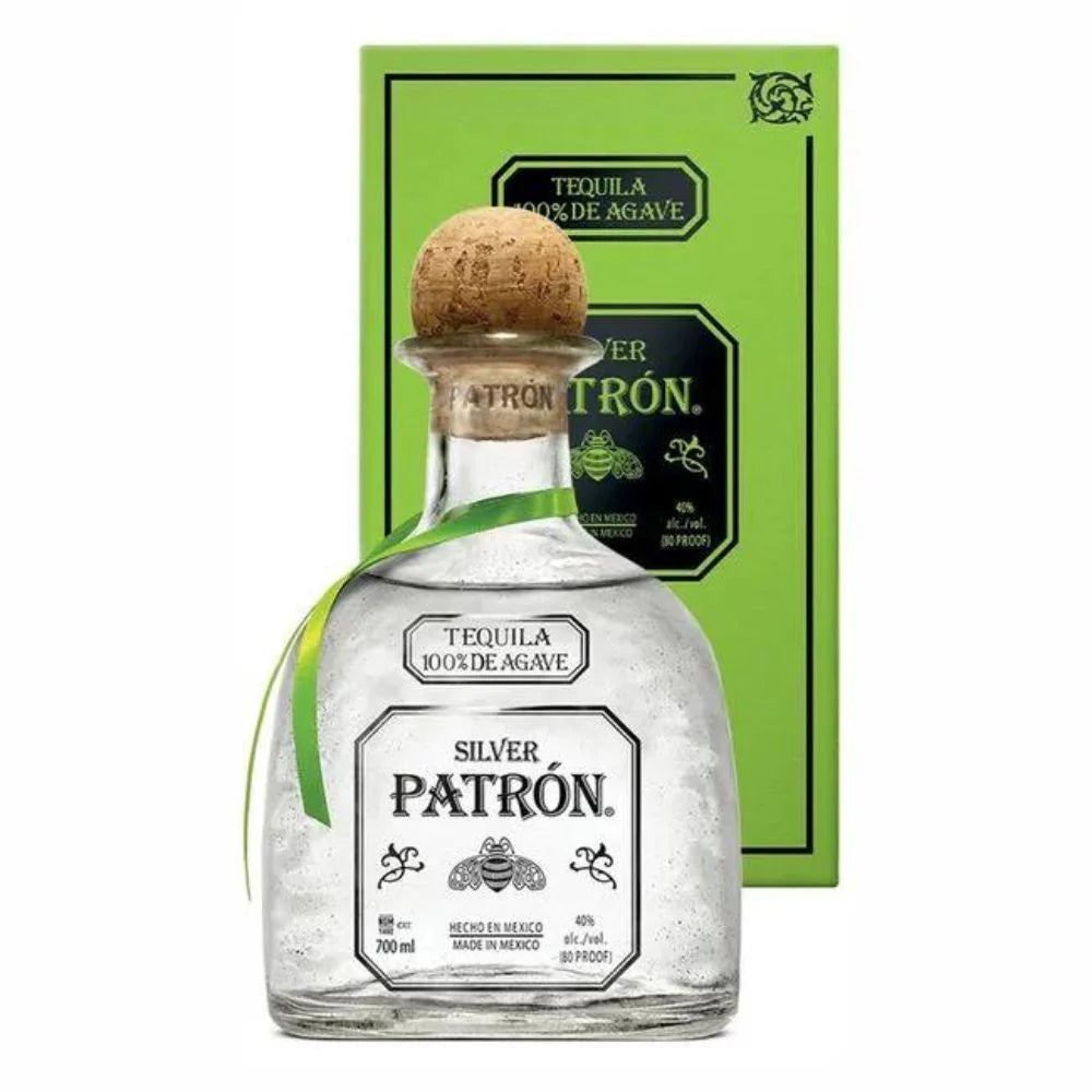 TEQUILA PATRÓN SILVER 750CC - Bar Abierto Tienda de Licores