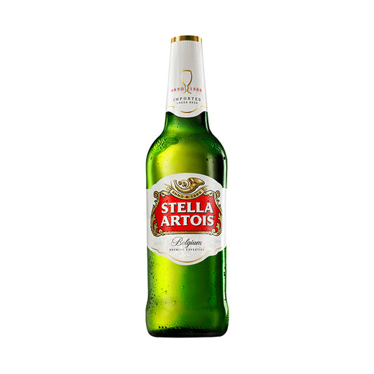 CERVEZA STELLA ARTOIS BOTELLA 660CC (12 UNIDADES) - Bar Abierto Tienda de Licores