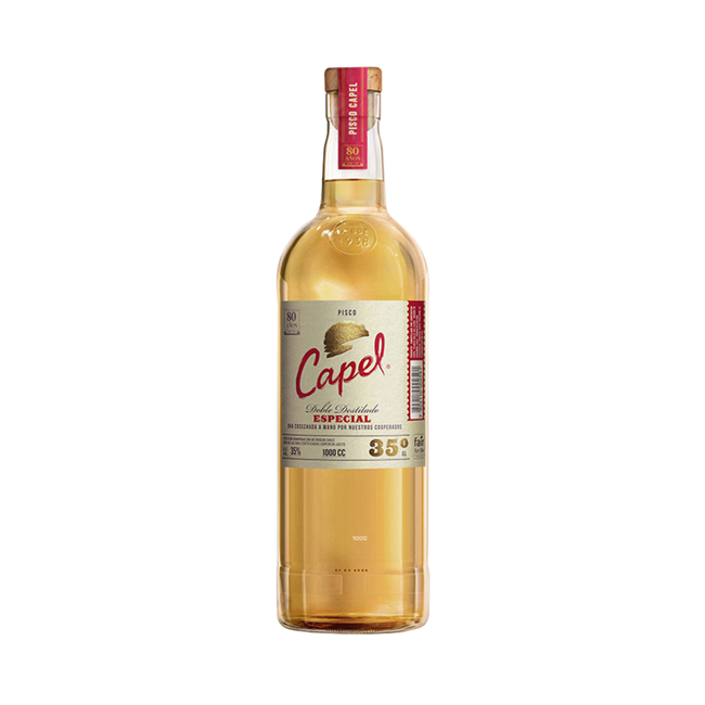 PISCO CAPEL DOBLE DESTILADO 1L
