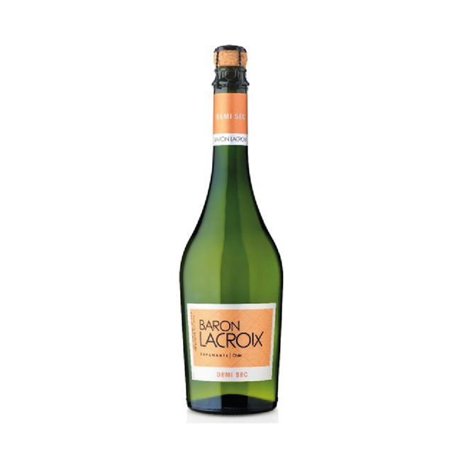ESPUMANTE UNDURRAGA BARON LACROIX DEMI SEC 750CC