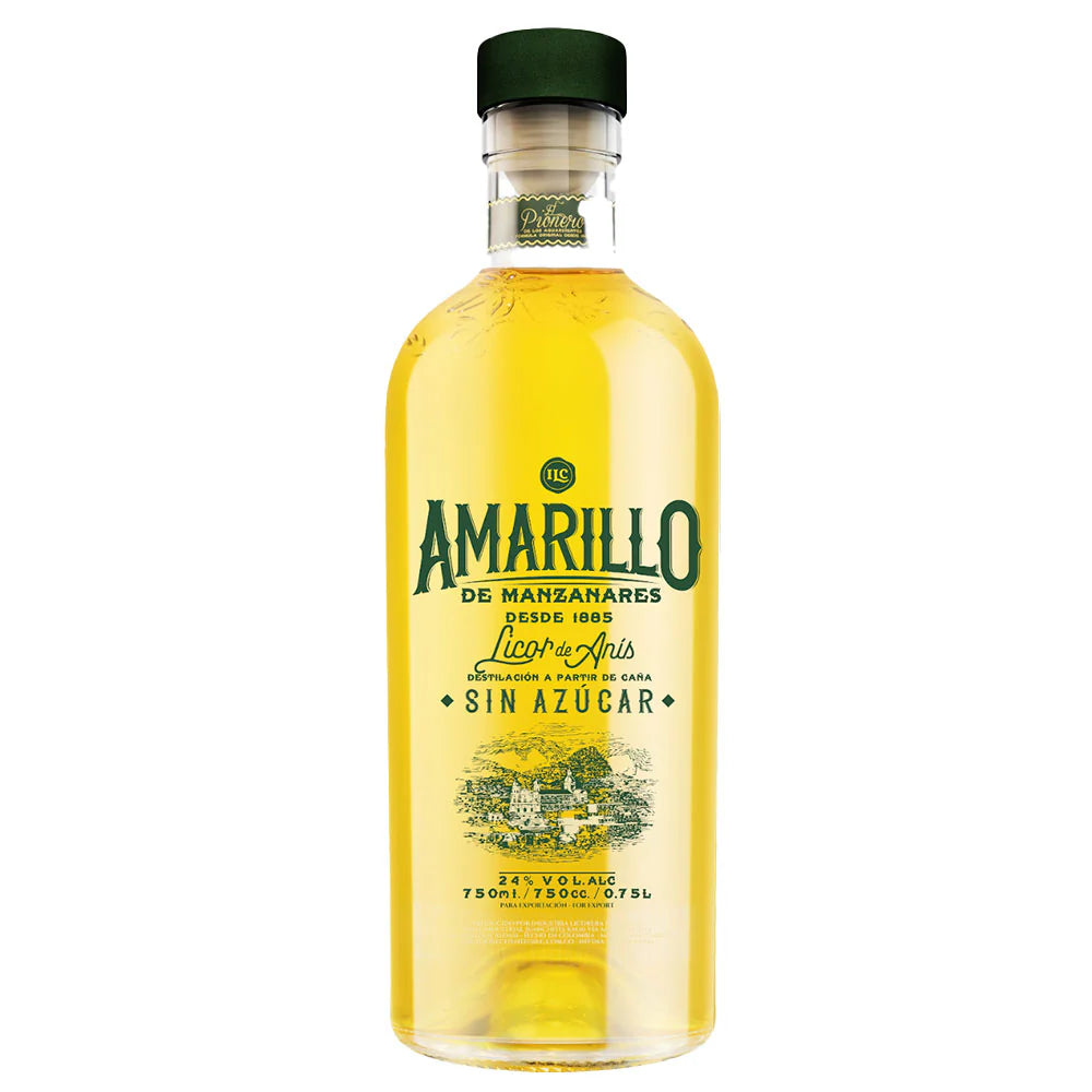 LICOR DE ANÍS AMARILLO DE MANZANARES SIN AZÚCAR 750CC