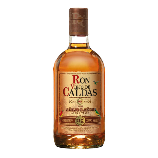 RON VIEJO DE CALDAS 3 AÑOS 700CC - Bar Abierto Tienda de Licores