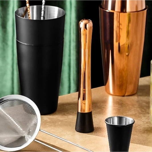 MACHACADOR BAR 20,6CM COBRE LISO LUGANO