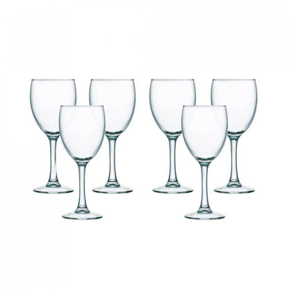 SET 6 COPAS TINTO 230ML PRINCESA ARCOROC